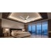 WAQIAH 8 Blade Undelight BLDC 72 inch Luxury Ceiling Fan Modern Octa White