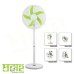 16 inc Stand Rechargable fan EASTERN (5 in 1)