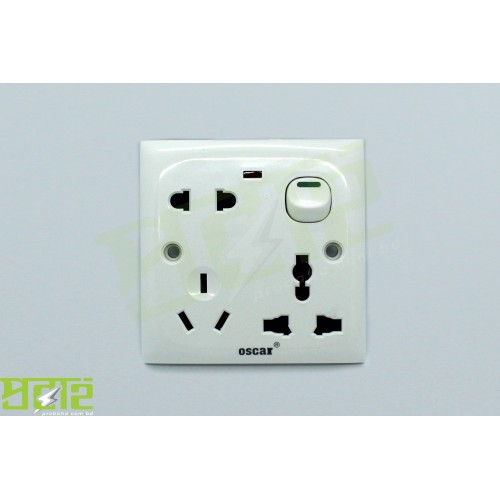 Oscar Multi Combined Switch Socket