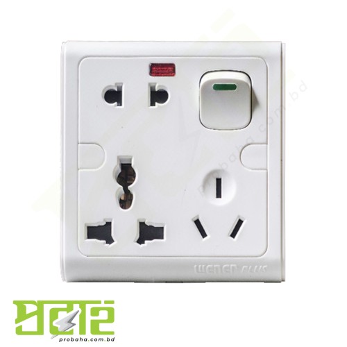 Wener Plus 6 pin Multi Switch Socket