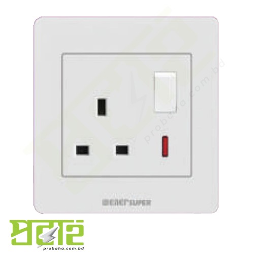 Wener Super 3pin Flat Multi Switch Socket