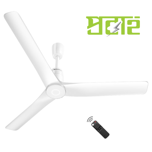  Atomberg Aris Contour Smart IoT 48" BLDC Ceiling Fan  (Marble White)