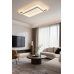 WAQIAH Cloud Luxury Bladeless Ceiling Fan With Light  Rectangular 748