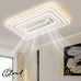 WAQIAH Cloud Plus Bladeless Ceiling Fan With Light  Rectangular 