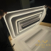 WAQIAH Cloud Plus Bladeless Ceiling Fan With Light  Rectangular 