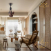 WAQIAH "Vintage Mini" Modern Small Room 12 Inch 360 Revolving Bracket Ceiling And Wall Mounted Fan With Remote Control.
