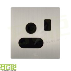 ARTDNA 15A 3 Round Pin Socket with Switch