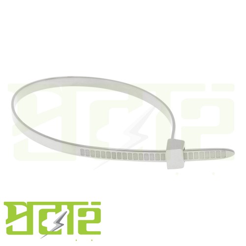 White Nylon Cable Tie 200 mm