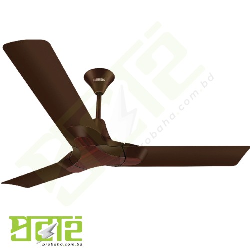 Luminous New York Brooklyn Ceiling Fan Mahogany 1.2M (1200MM)