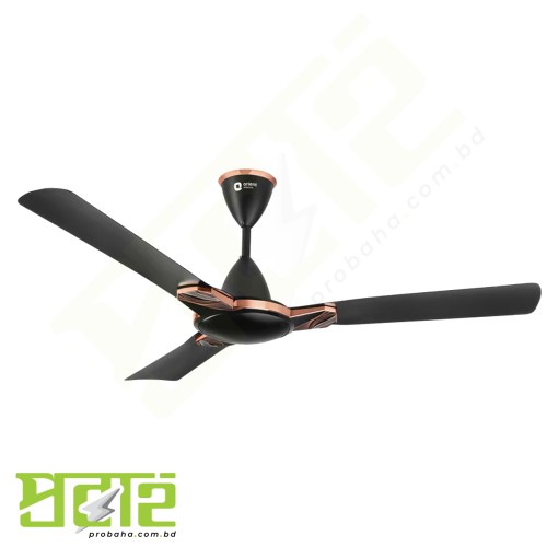 Mozart Minimalist Designer Ceiling Fan Geometric Black