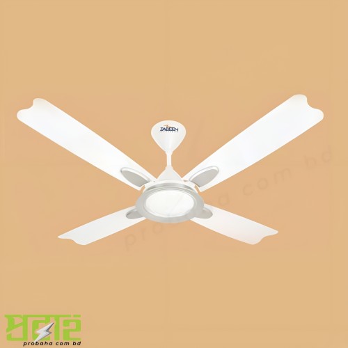 Zabeen 4 Blades Luxury Ceiling Fan off white 