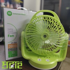 DP LED RECHARGEABLE HIGH SPEED TABLE FAN 