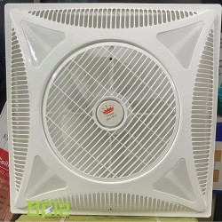 False ceiling air circulation fan Crown with light