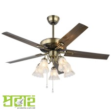 5 blade ceiling fan with light
