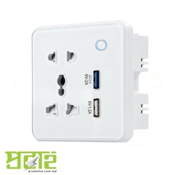 Smart 5 Pin with USB Socket 