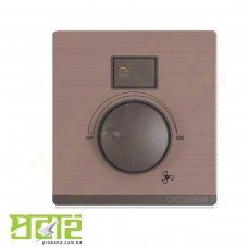 Dosen Ornate Brown Fan Dimmer With Switch