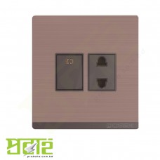 Dosen Ornate Rose 2 pin Switch Socket