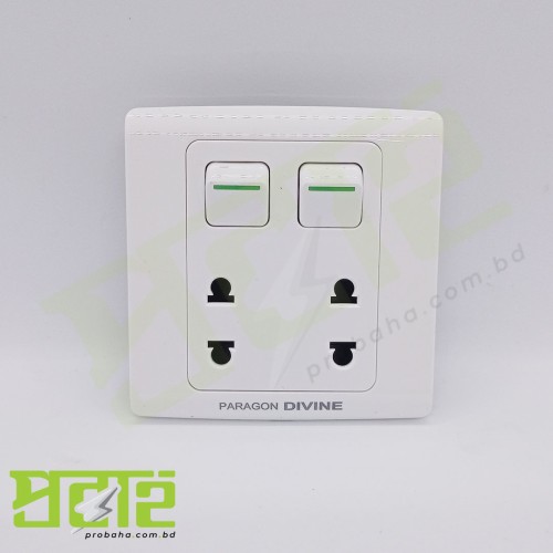 Paragon Divine 2 Pin 2 Switch Socket