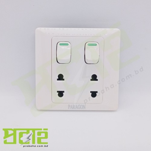 Paragon 2 Pin 2 Switch Socket