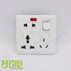 Paragon 6Pin Multi Socket with Switch