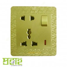 Wener Gold 5 pin Multi Switch Socket