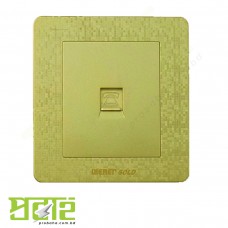 Wener Gold Telephone Socket